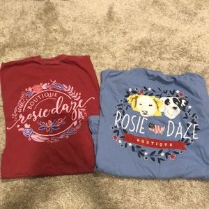 Rosie Daze Boutique 4th of July Tshirt Bundle